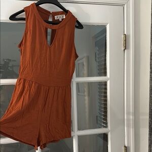Women’s One Piece in Rust Orange
